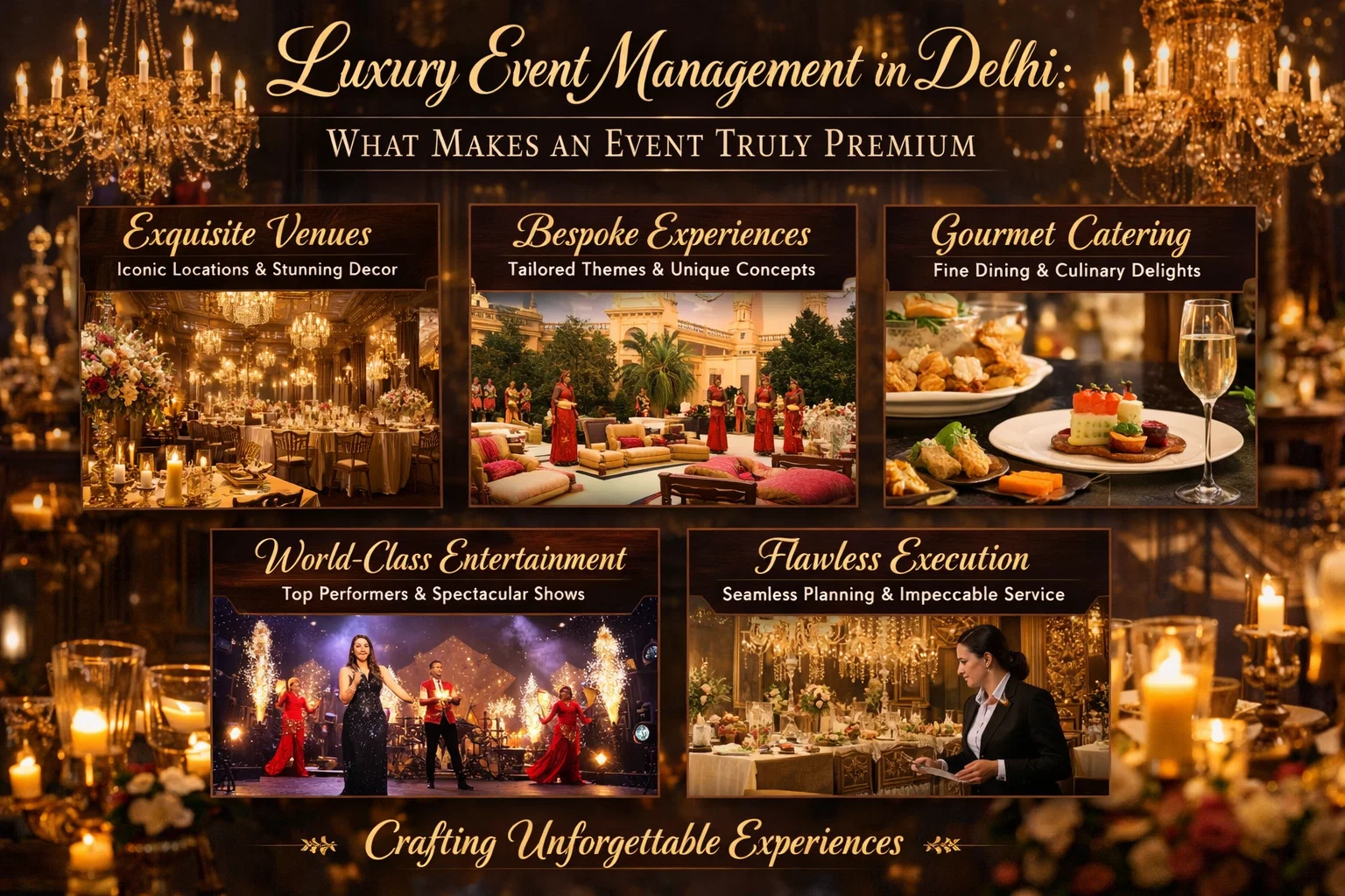 Luxury Event Management in Delhi: What Makes an Event Truly Premium
