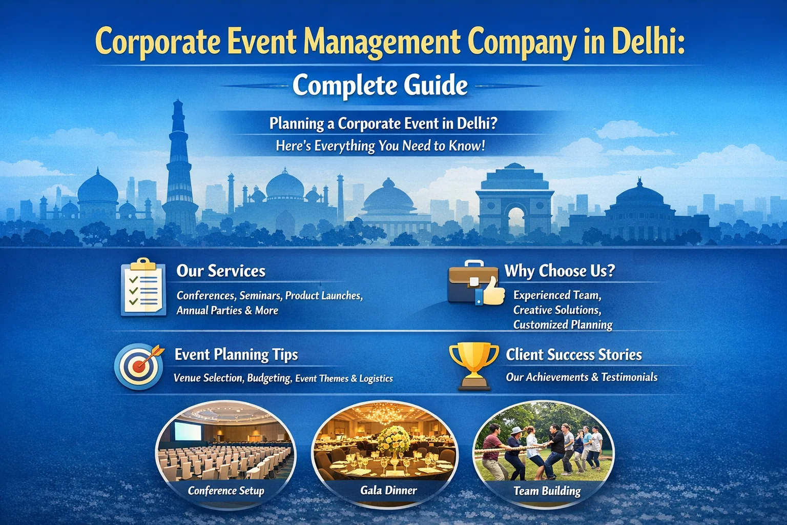 Corporate Event Management Company in Delhi: Complete Guide