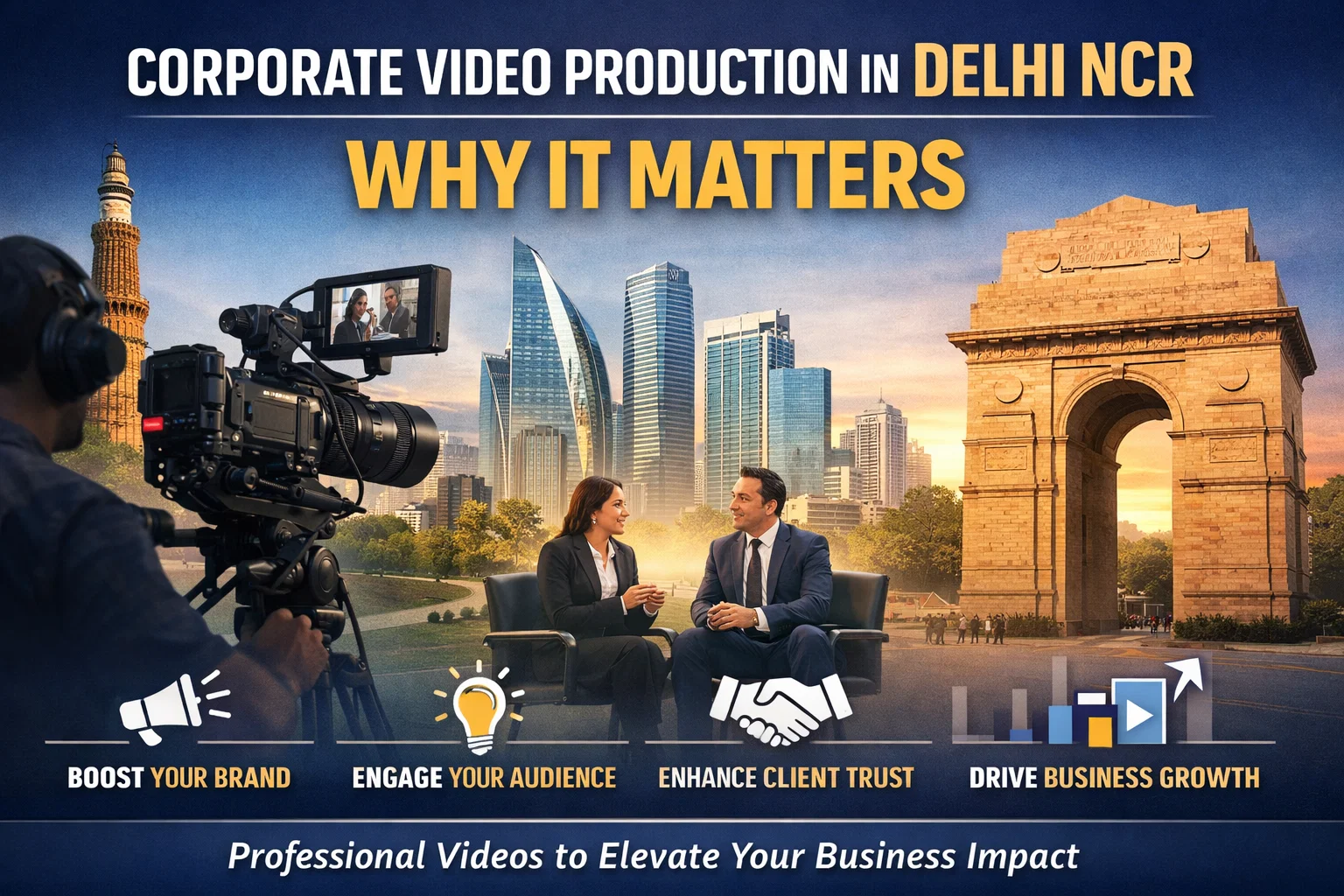 Corporate Video Production in Delhi NCR: Why It Matters