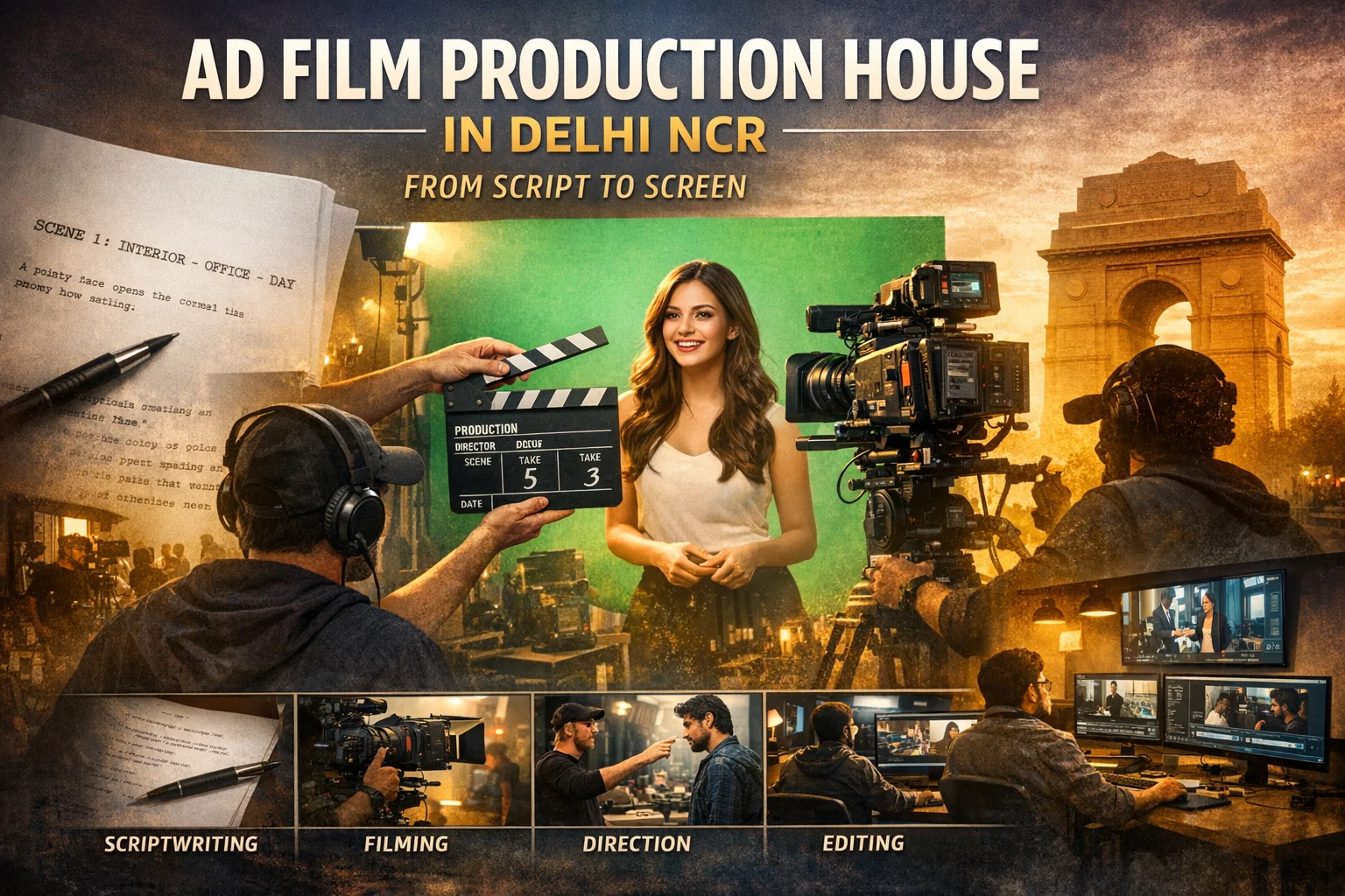 Ad Film Production House in Delhi NCR: From Script to Screen