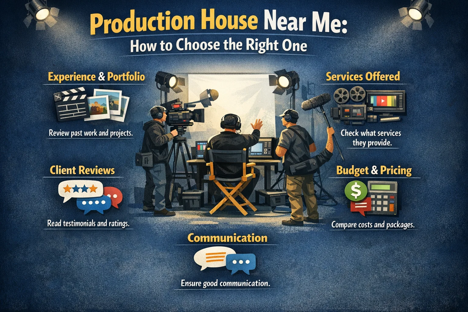 Production House Near Me: How to Choose the Right One