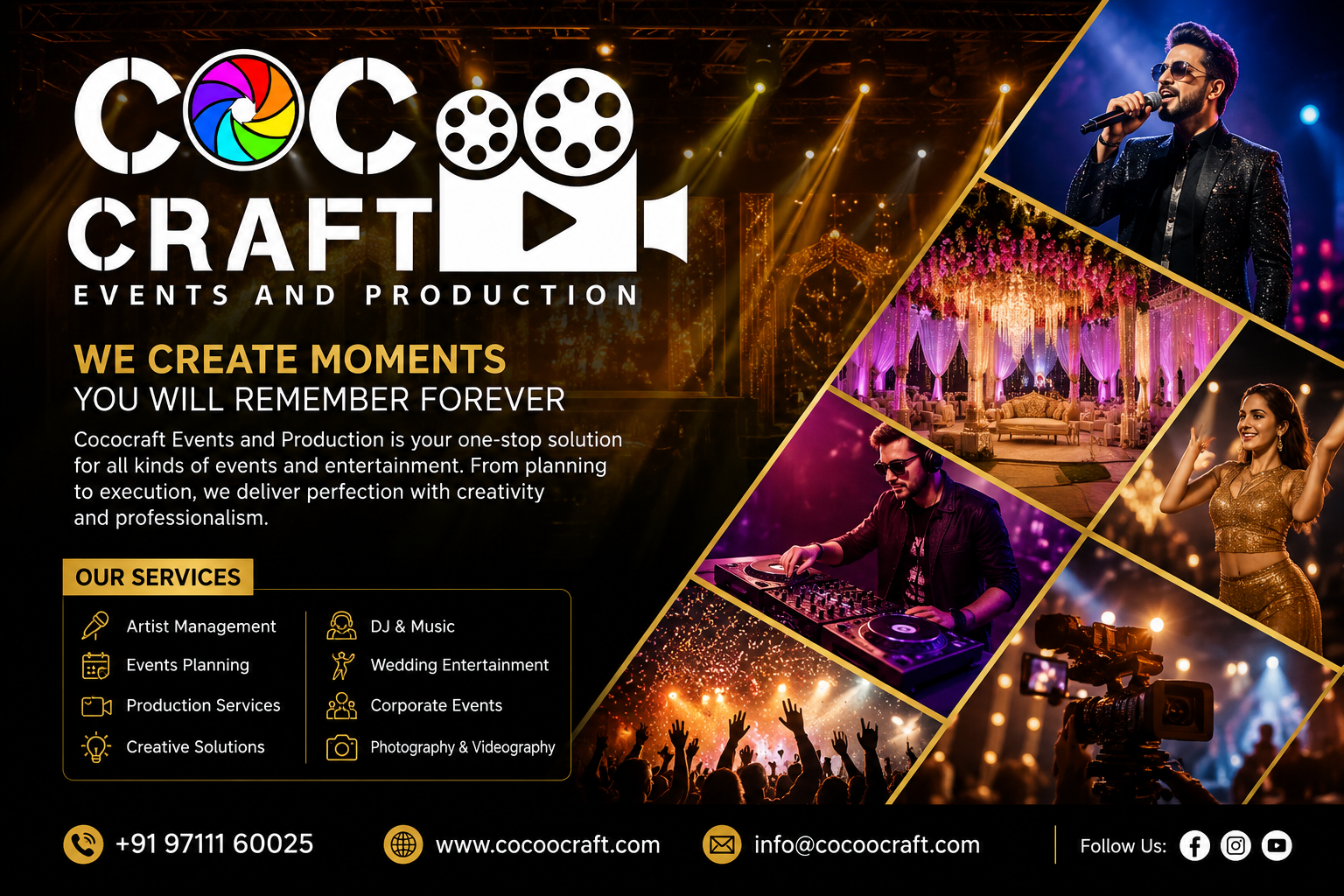 Artist Management Company in Delhi for Events & Weddings