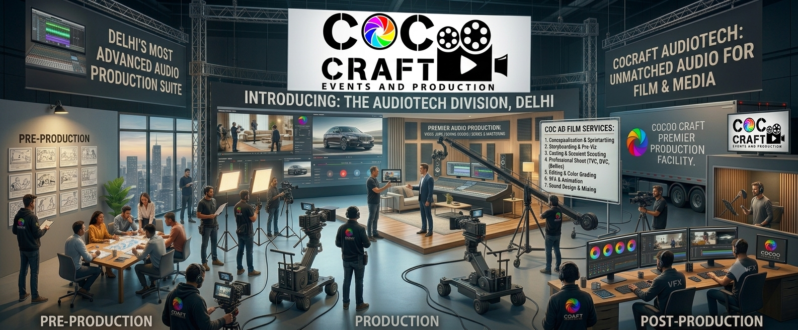 Audio Production Company in Delhi
