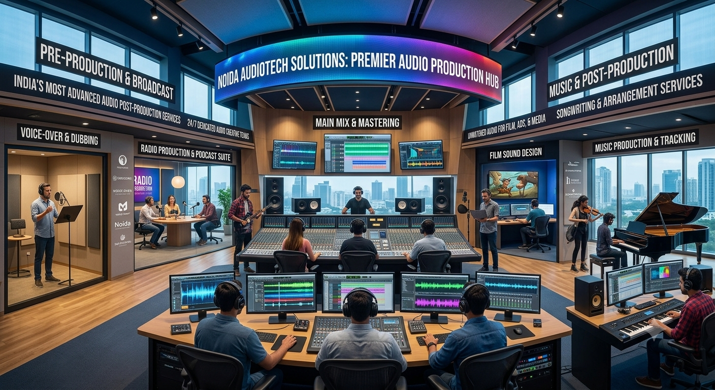 Audio Production Company in Noida