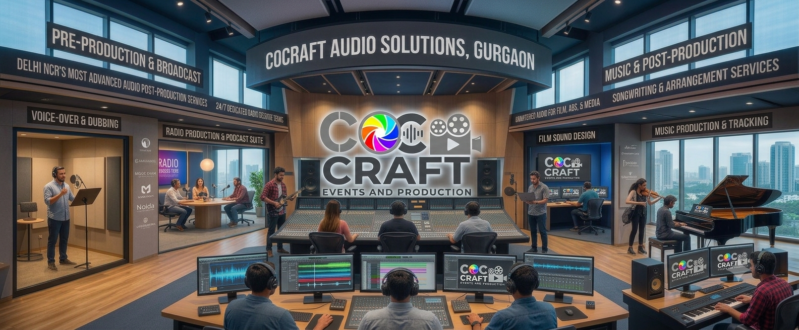 Audio Production Company in Gurgaon
