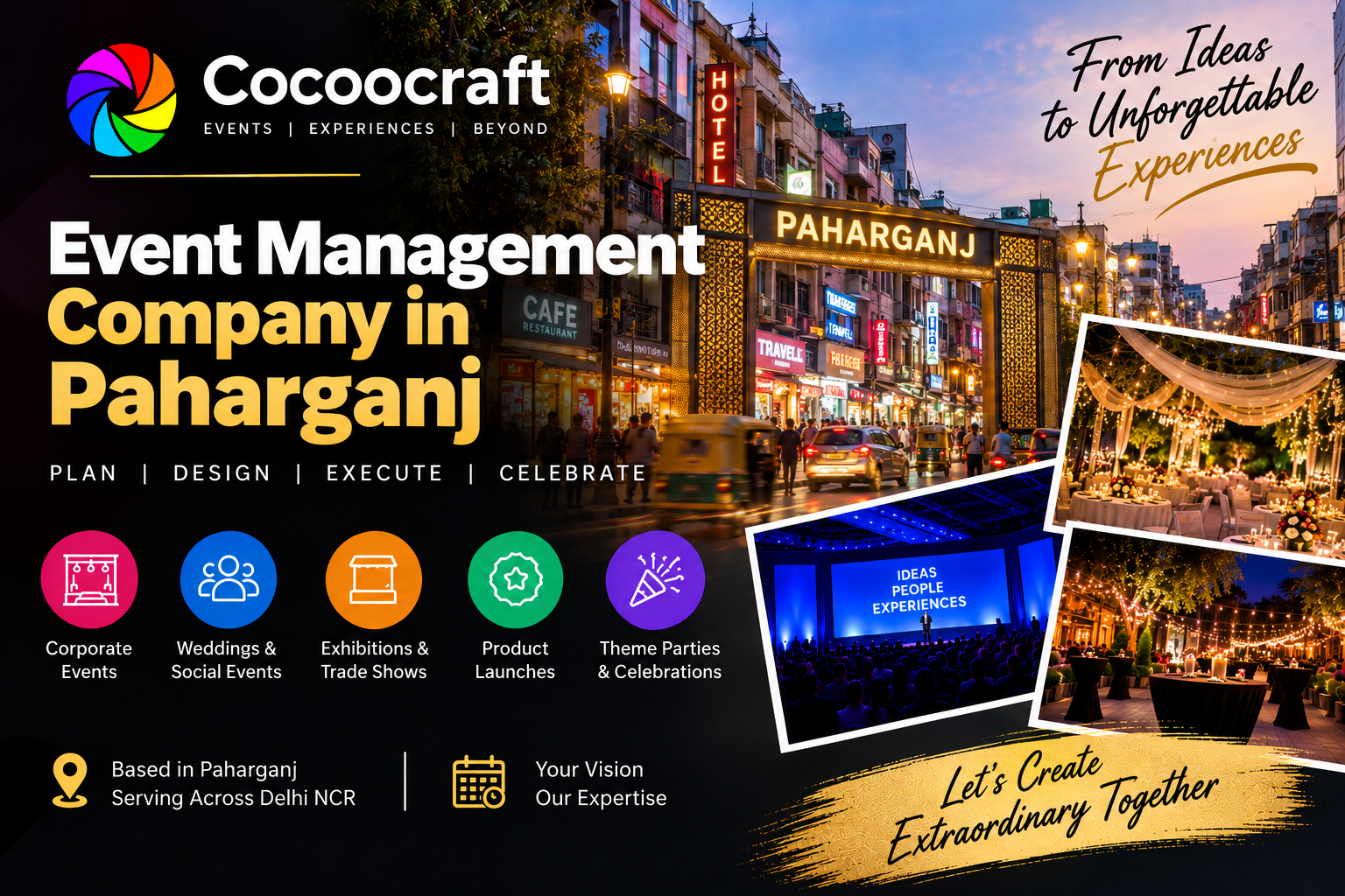 Event Management Company in Paharganj