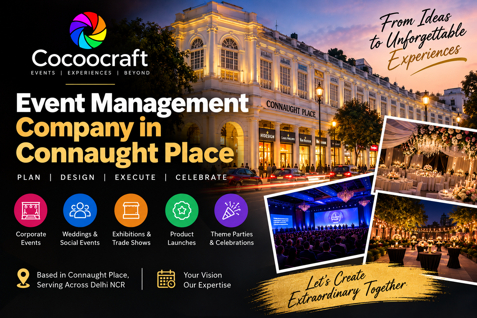Event Management Company in Connaught Place